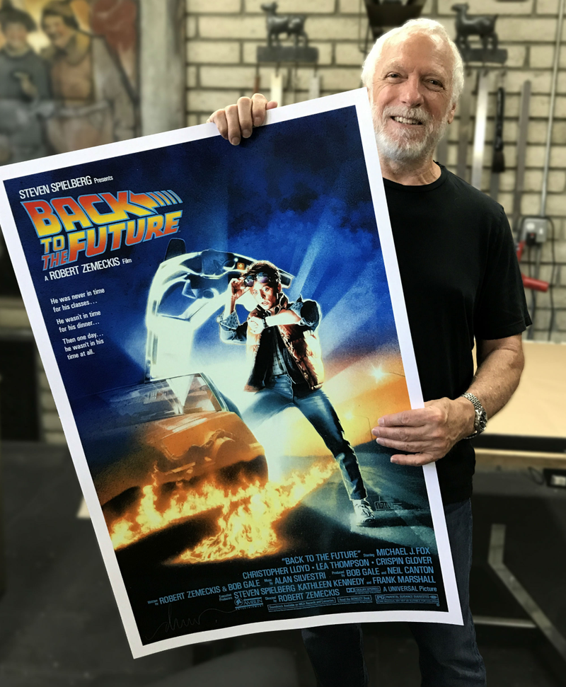 Illustration for article titled Drew Struzan's Iconic Back to the Future Poster Just Got an Upgrade